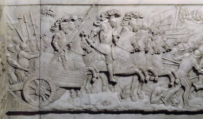 La battaglia di Cerisoles nel 1544, (dettaglio) da Pierre Bontemps